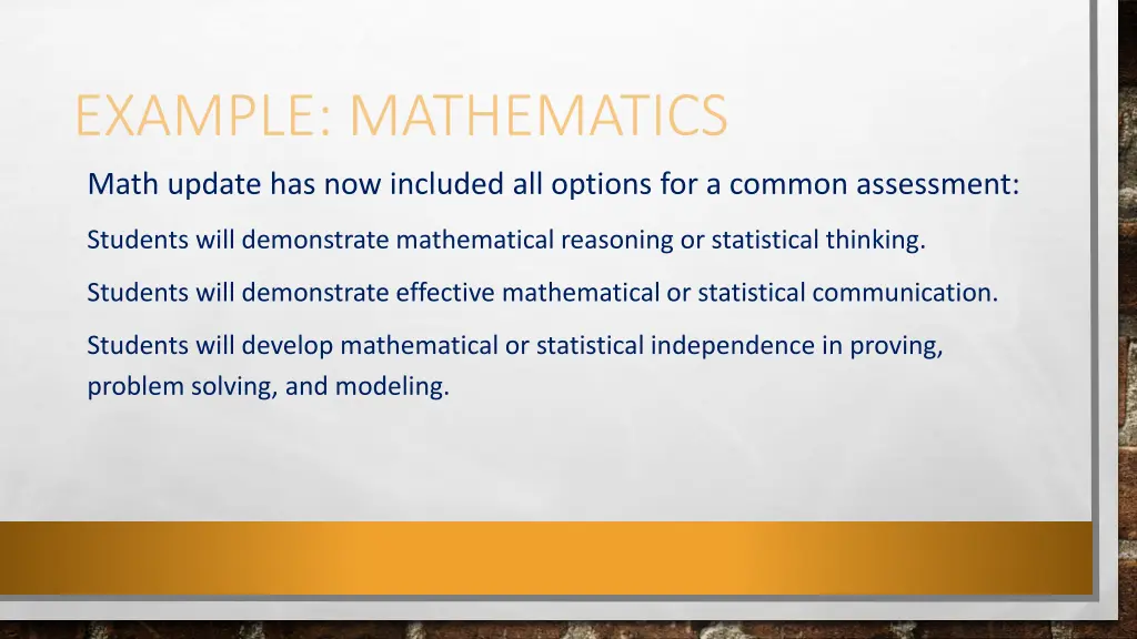 example mathematics