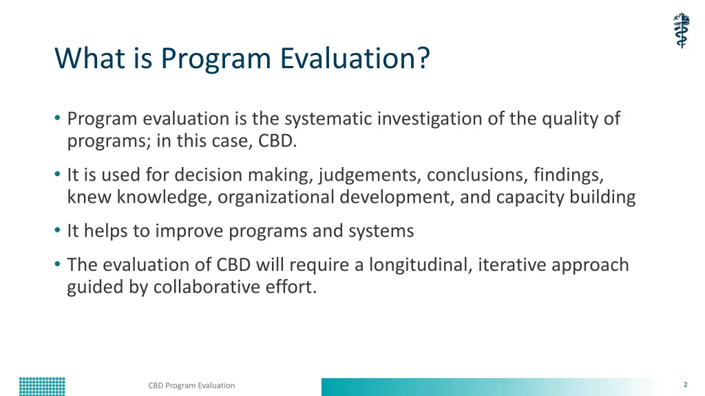 what is program evaluation