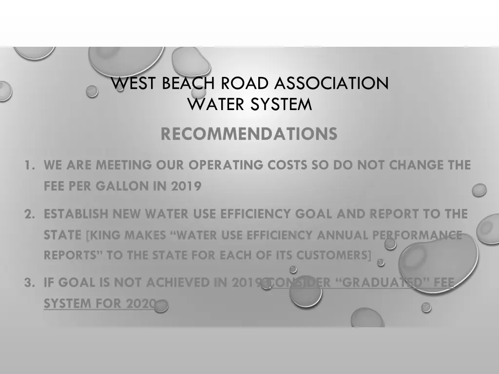 west beach road association water system 3