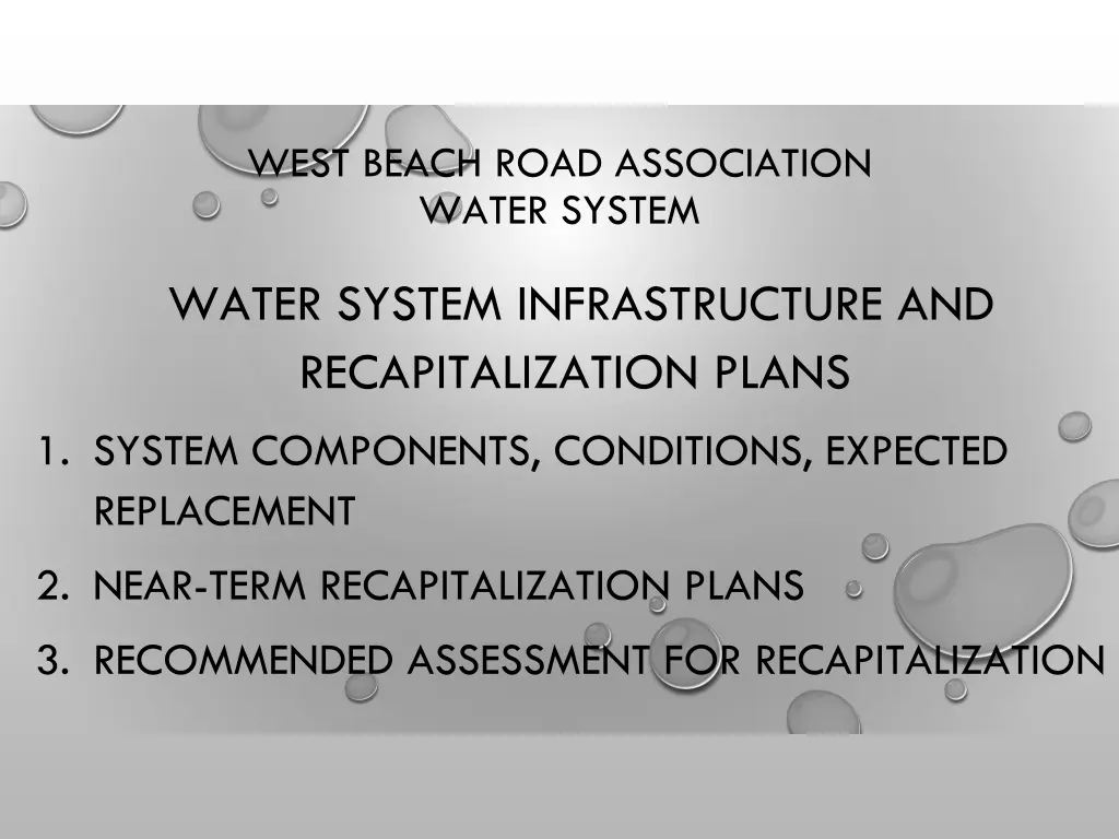 west beach road association water system 4