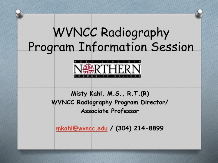 wvncc radiography program information session