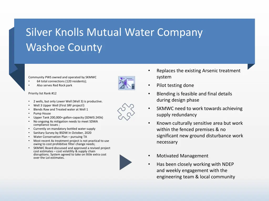 silver knolls mutual water company washoe county