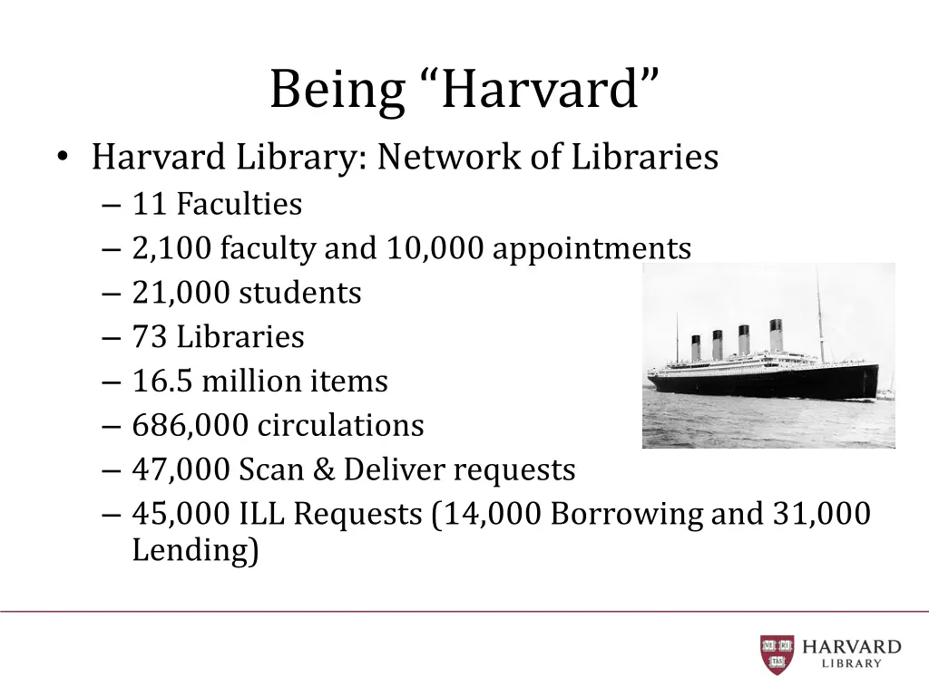 being harvard