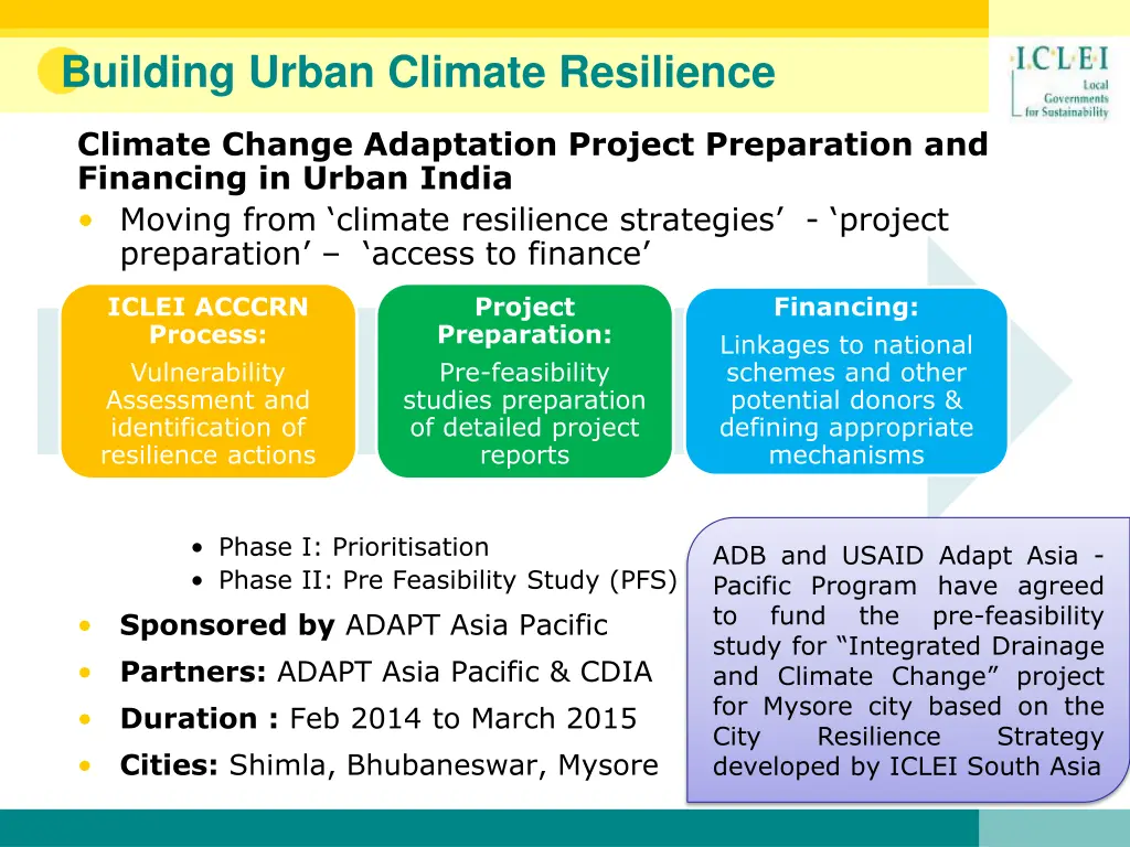 building urban climate resilience 1