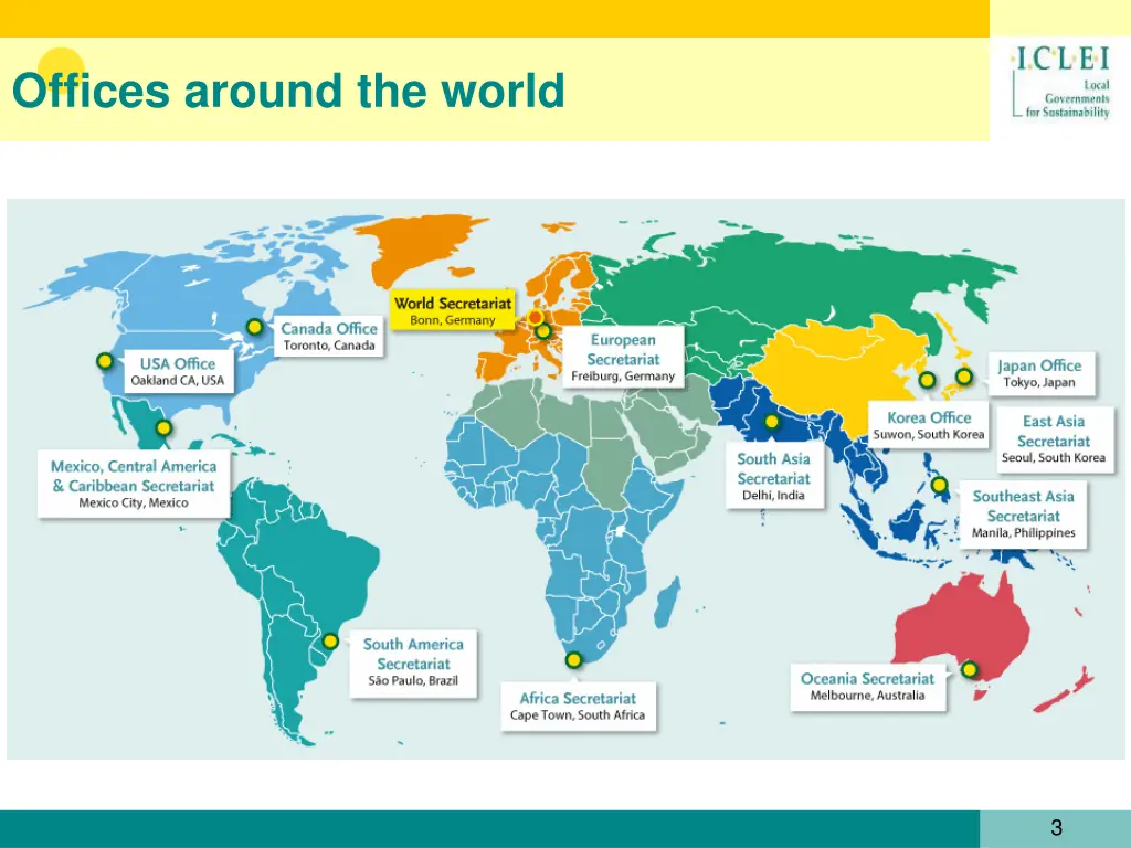 offices around the world