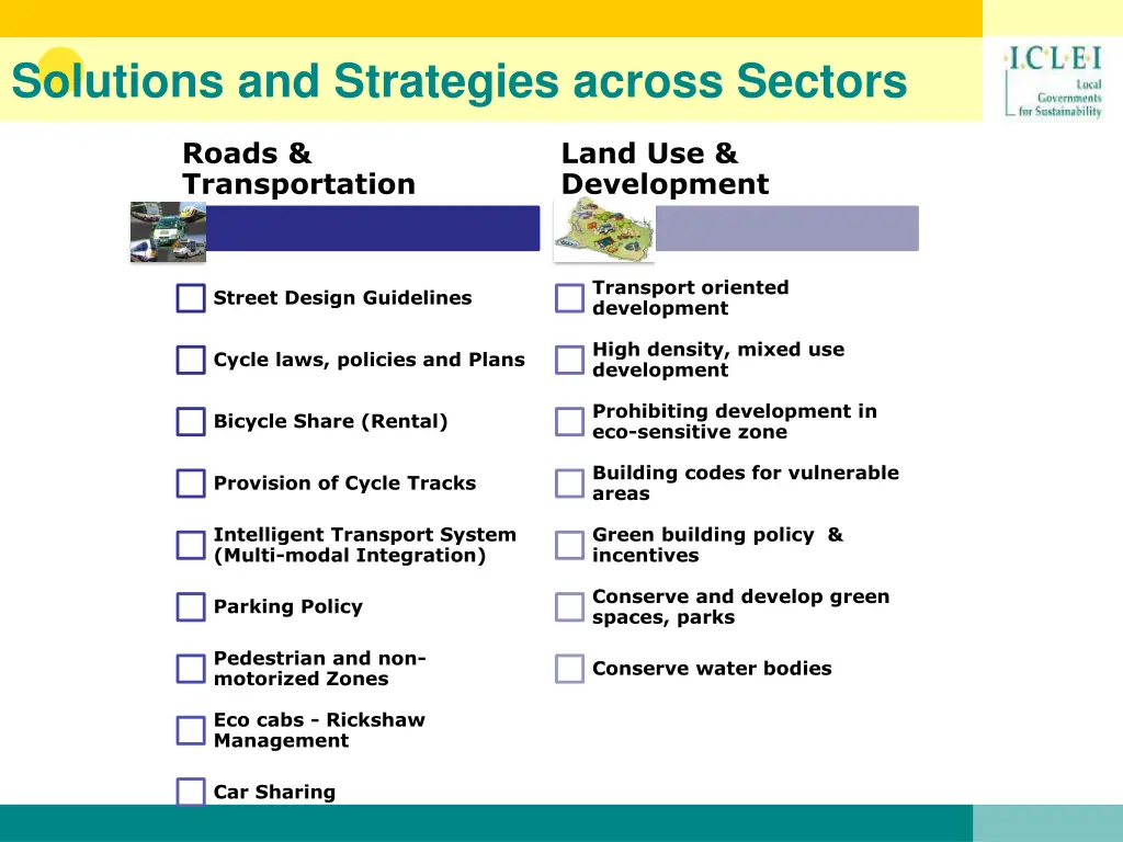 solutions and strategies across sectors