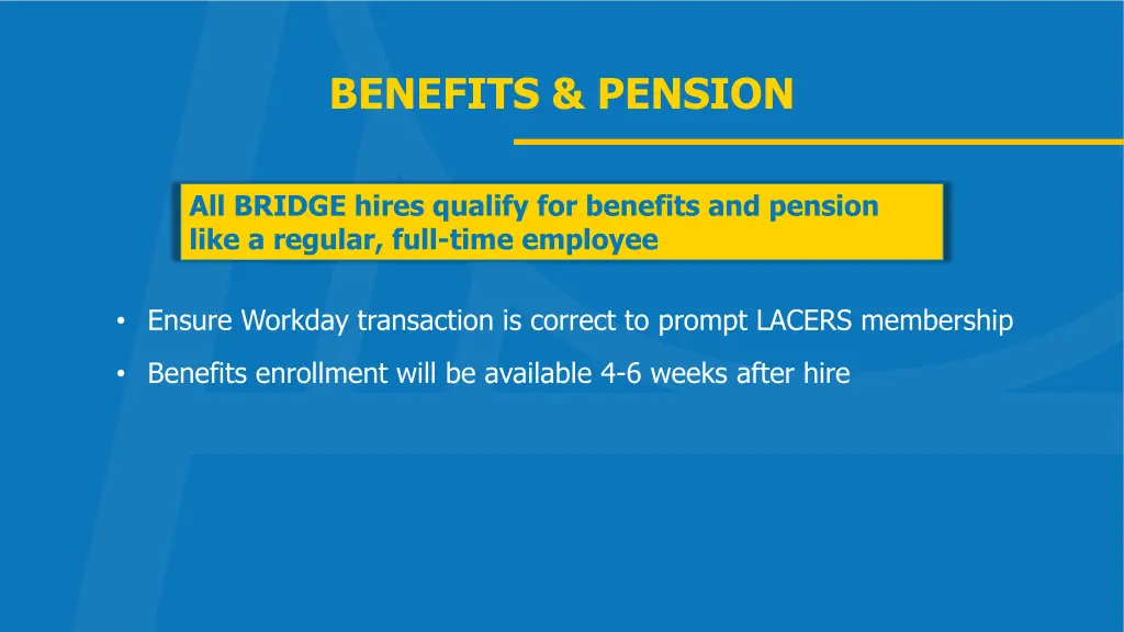 benefits pension