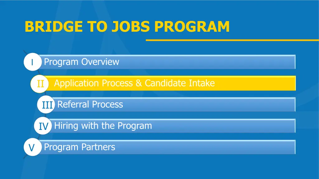 bridge to jobs program 3