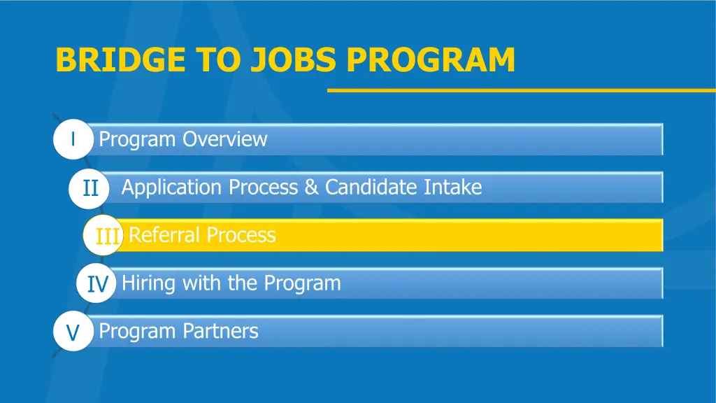 bridge to jobs program 4