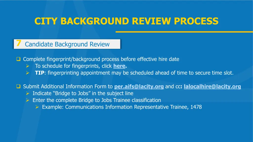 city background review process 1