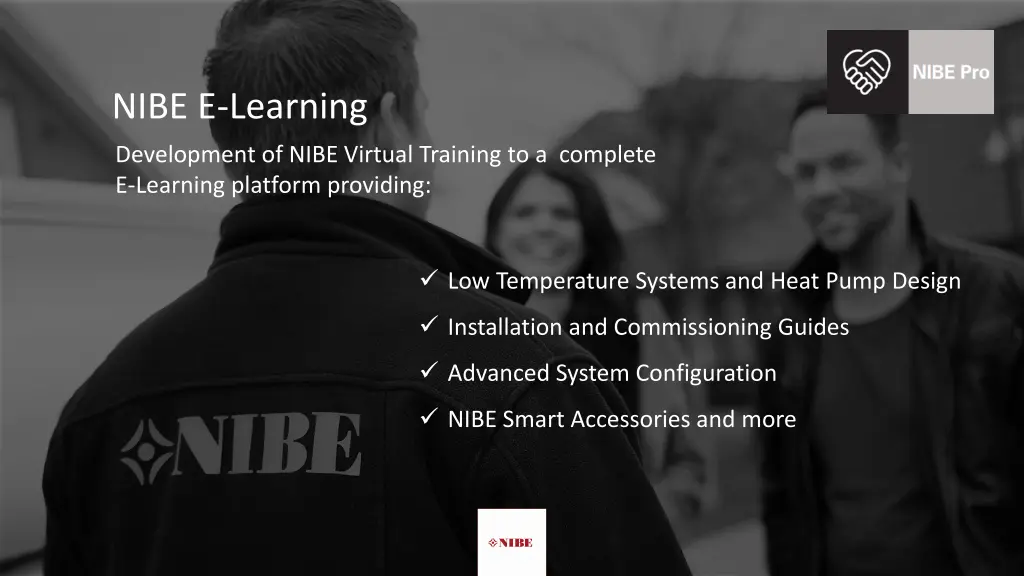 nibe e learning