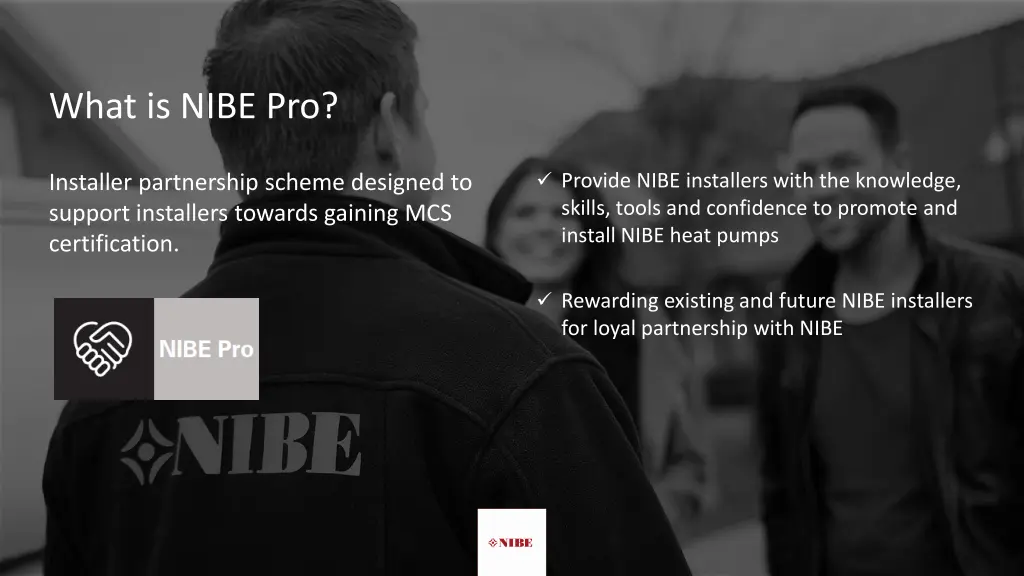 what is nibe pro