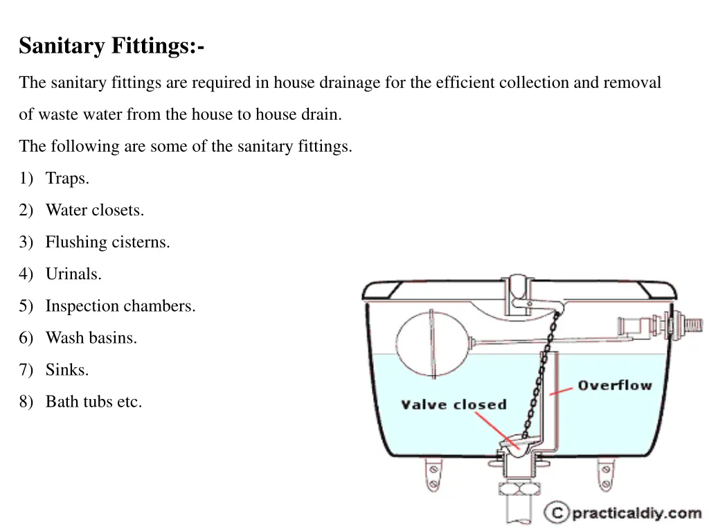 sanitary fittings