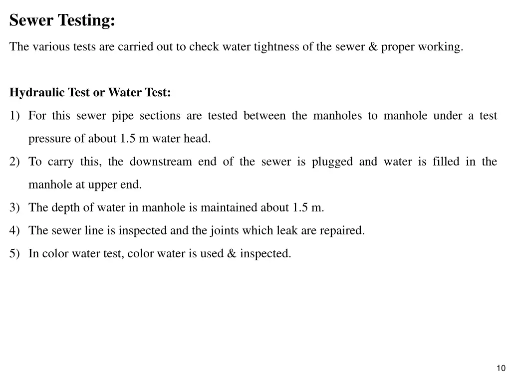 sewer testing 1