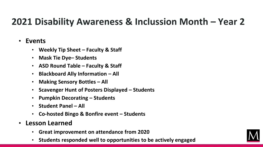 2021 disability awareness inclussion month year 2