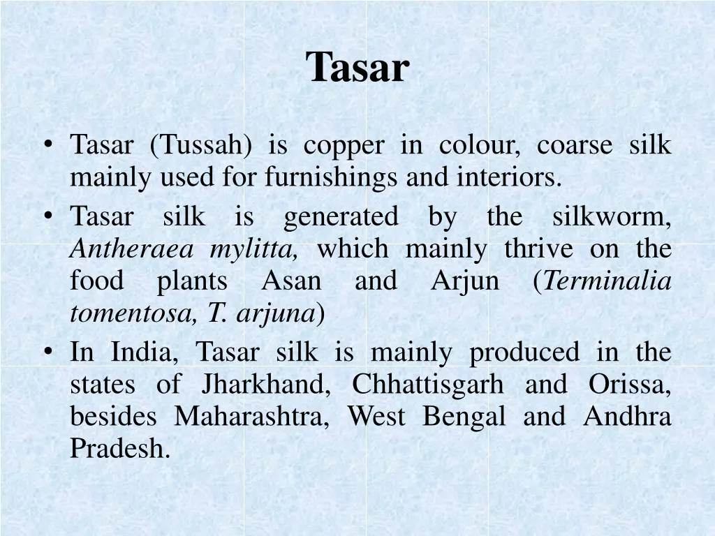 tasar