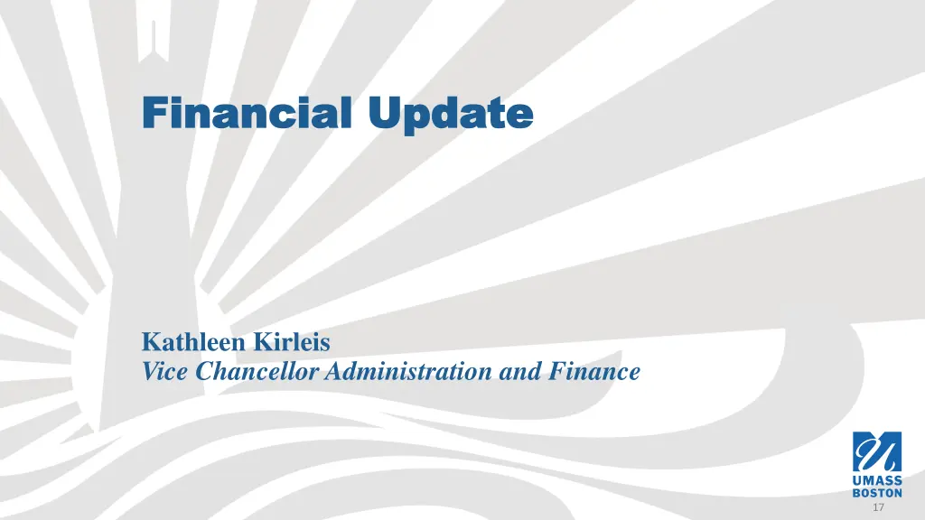 financial update financial update