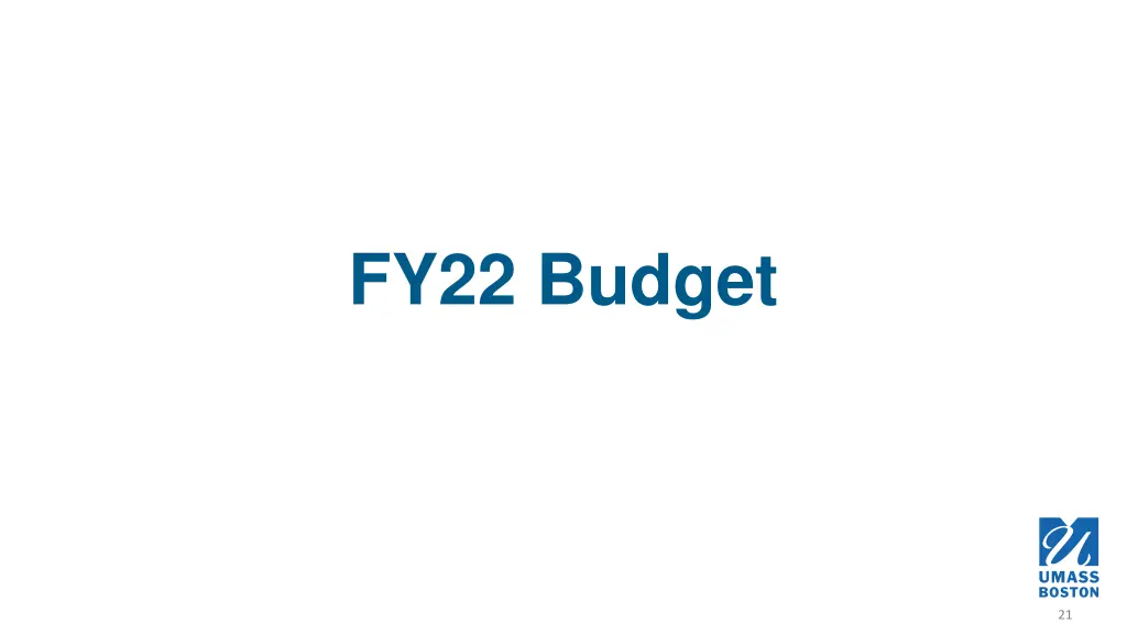 fy22 budget