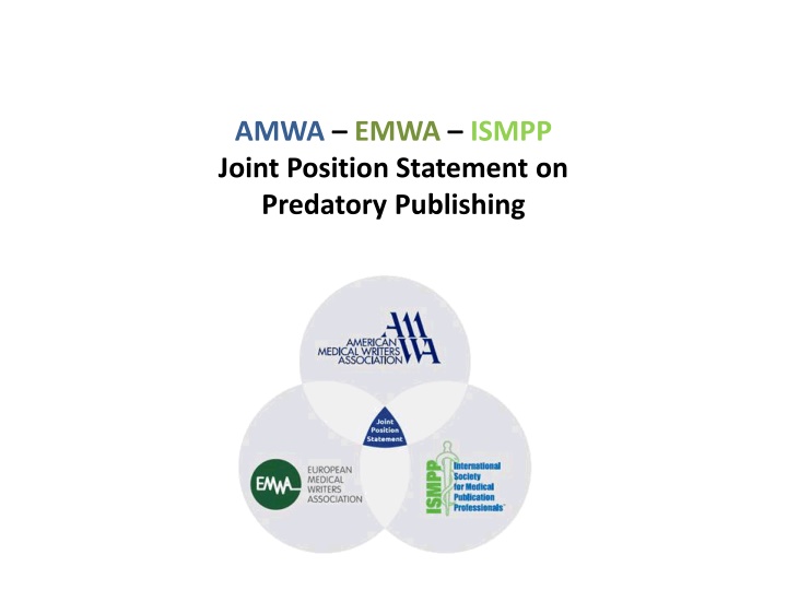 amwa emwa ismpp joint position statement