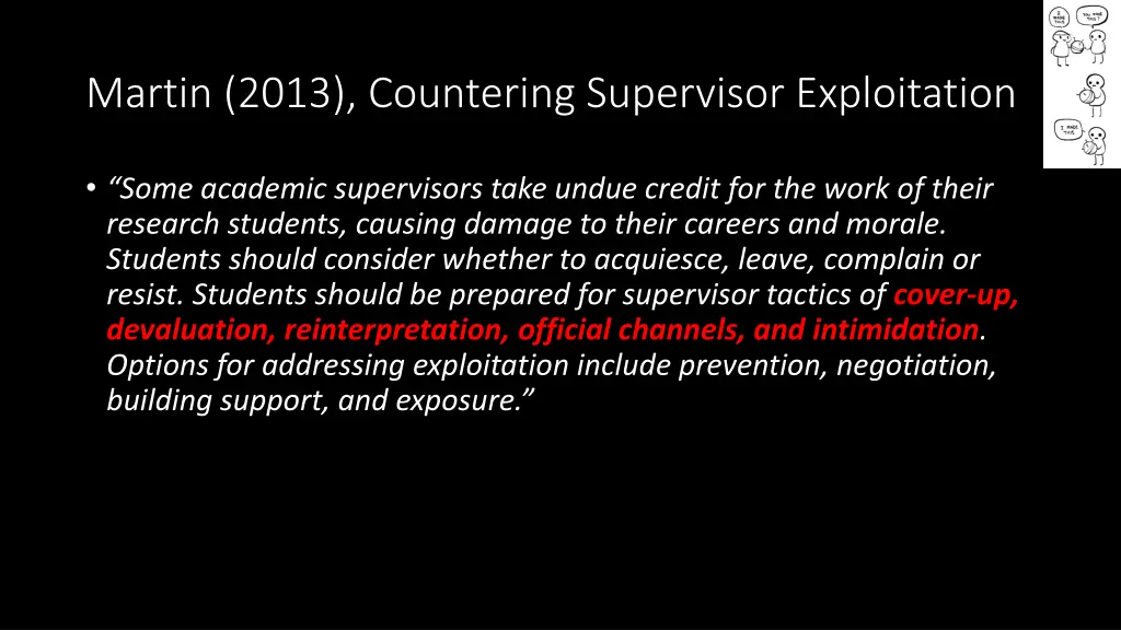 martin 2013 countering supervisor exploitation