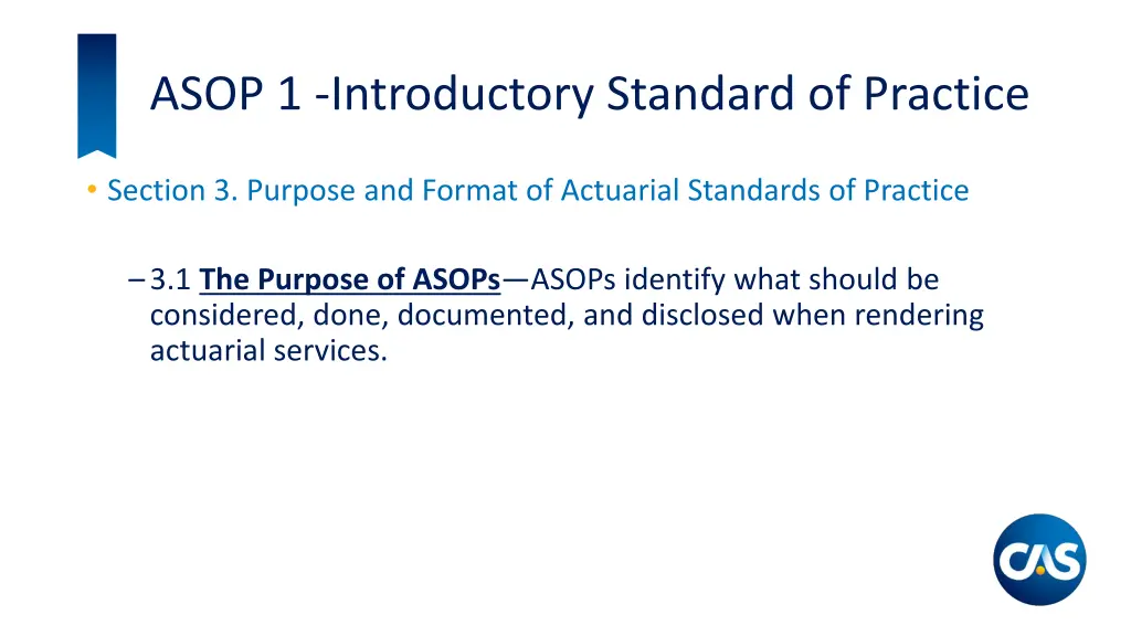 asop 1 introductory standard of practice 1