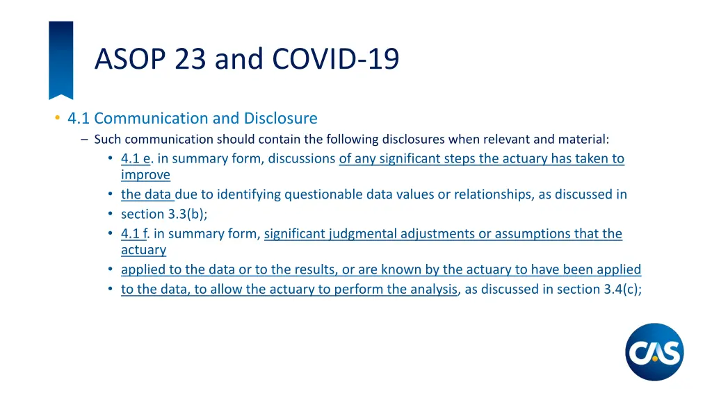 asop 23 and covid 19 1