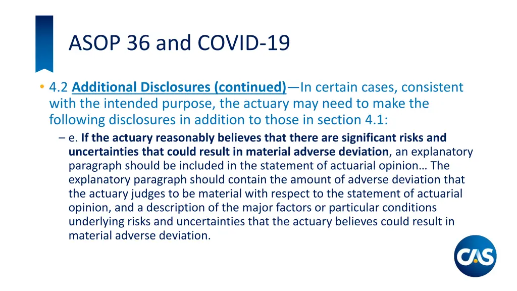 asop 36 and covid 19 2