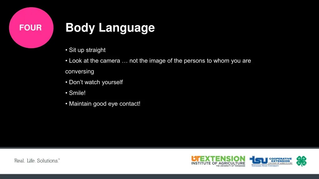 body language