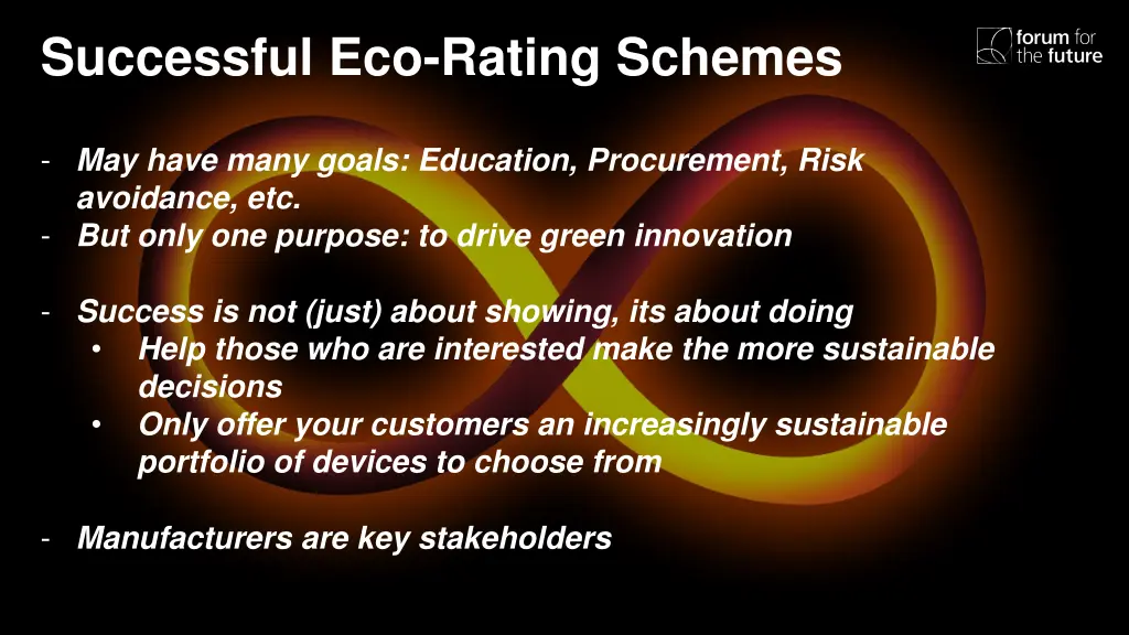 successful eco rating schemes