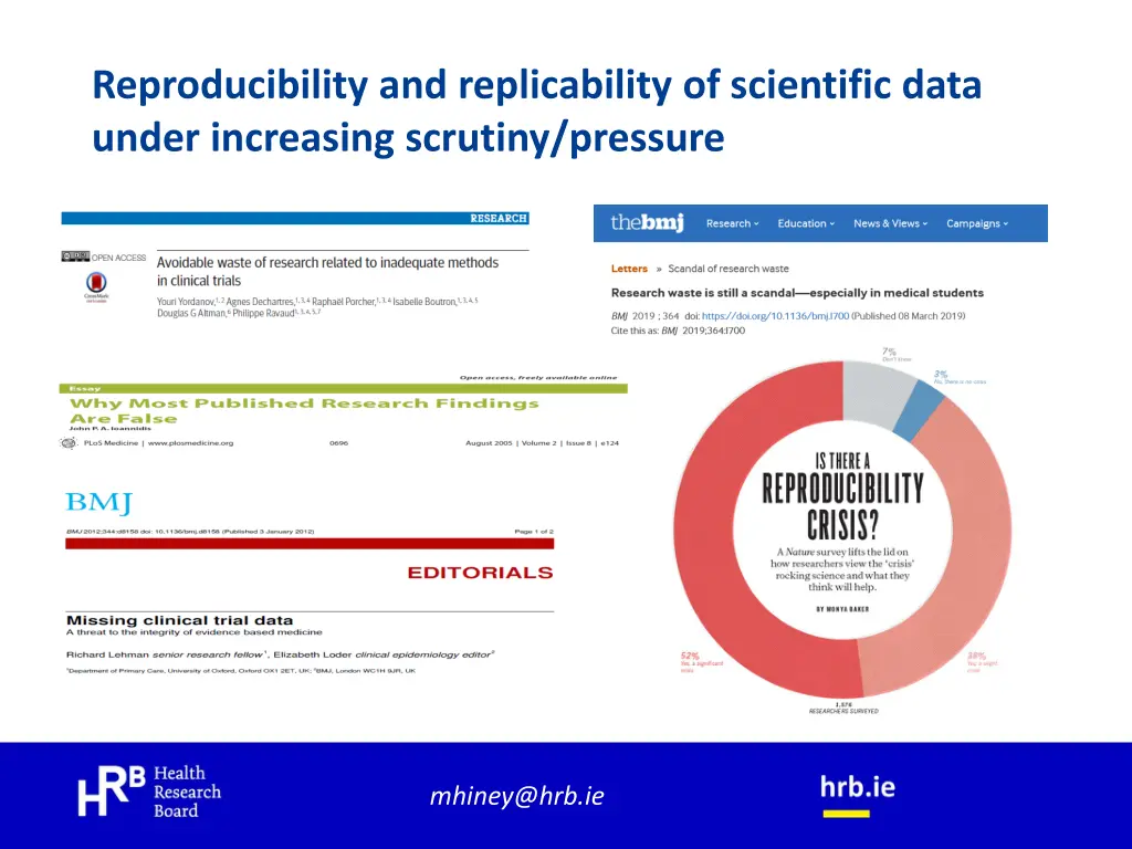 reproducibility and replicability of scientific