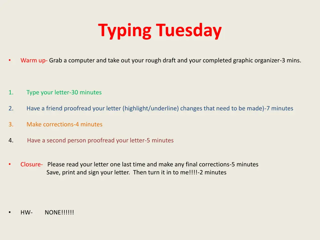 typing tuesday