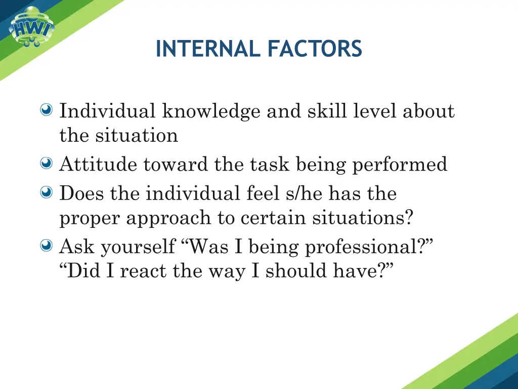 internal factors