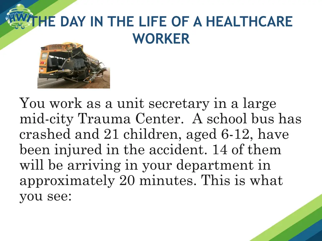 the day in the life of a healthcare worker