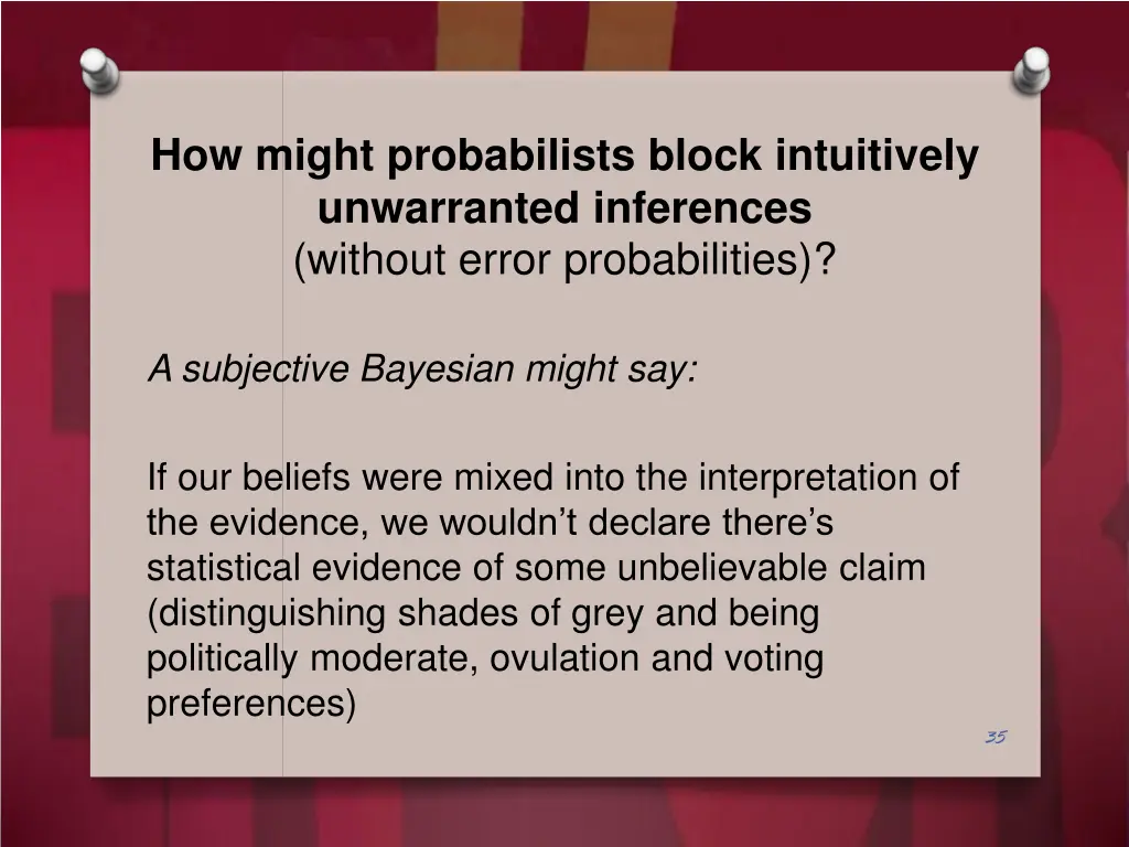 how might probabilists block intuitively