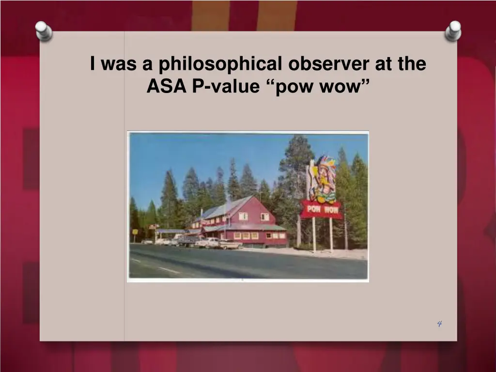 i was a philosophical observer at the asa p value