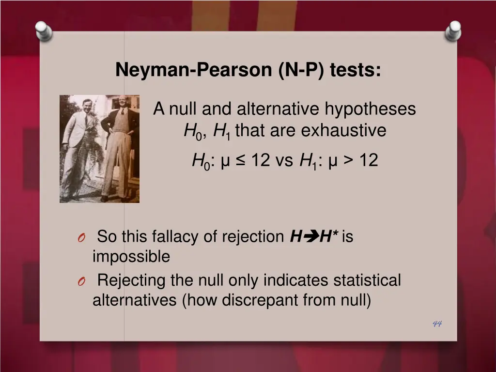 neyman pearson n p tests