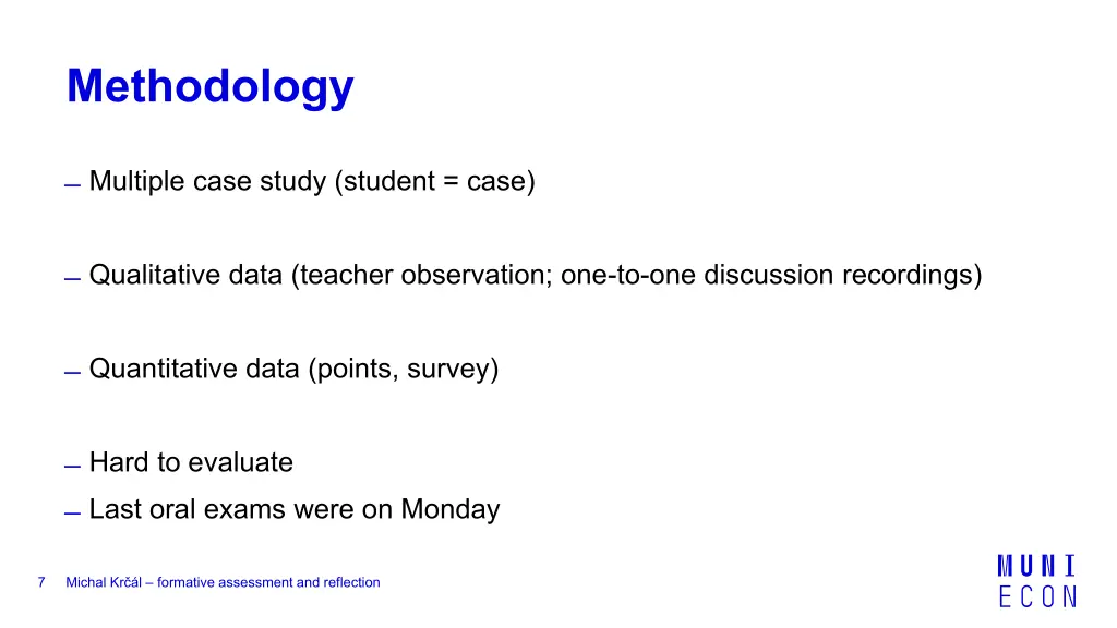 methodology