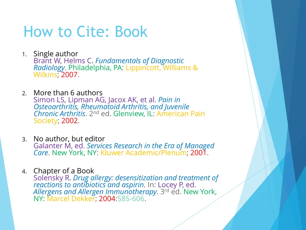 how to cite book 1