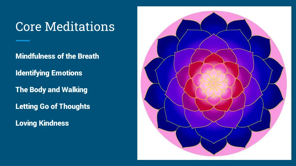 core meditations