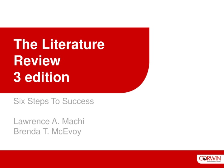 the literature review 3 edition