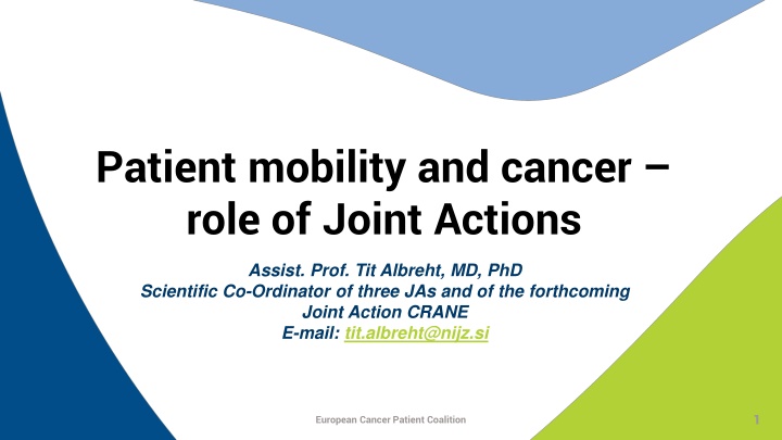 patient mobility and cancer role of joint actions