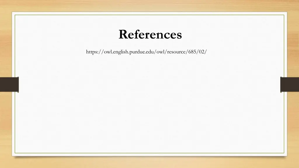 references