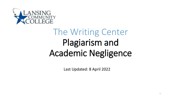 the writing center plagiarism and plagiarism