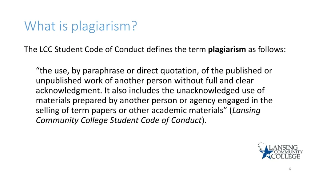 what is plagiarism