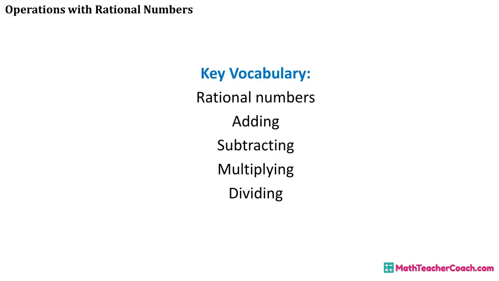 operations with rational numbers 2