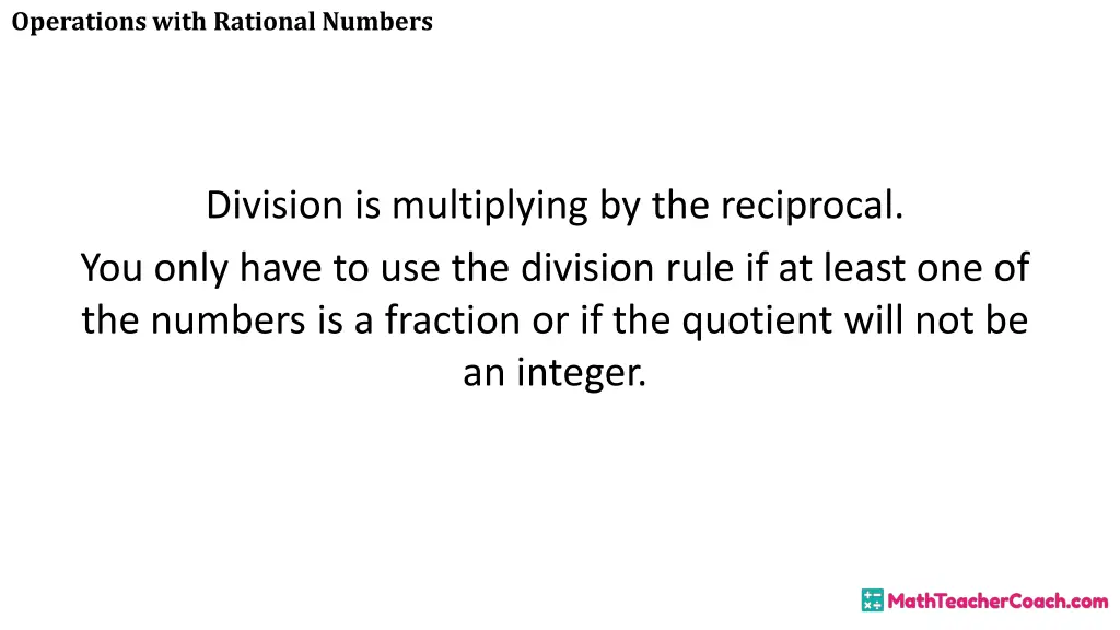 operations with rational numbers 25