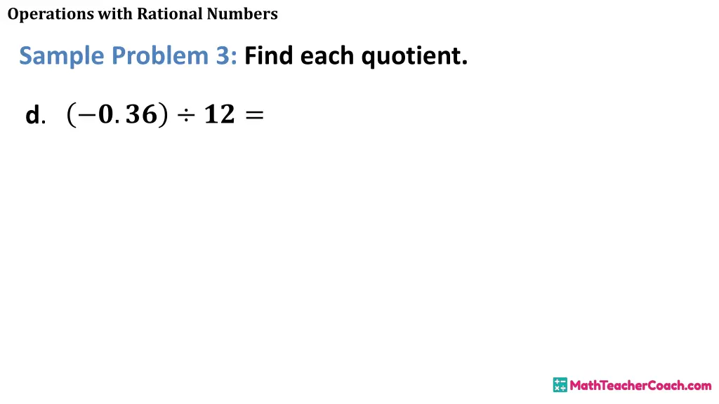 operations with rational numbers 32