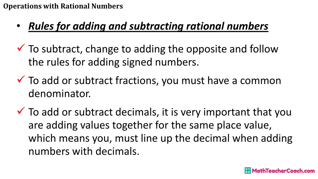 operations with rational numbers 5