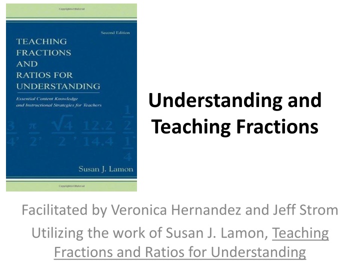 understanding and teaching fractions