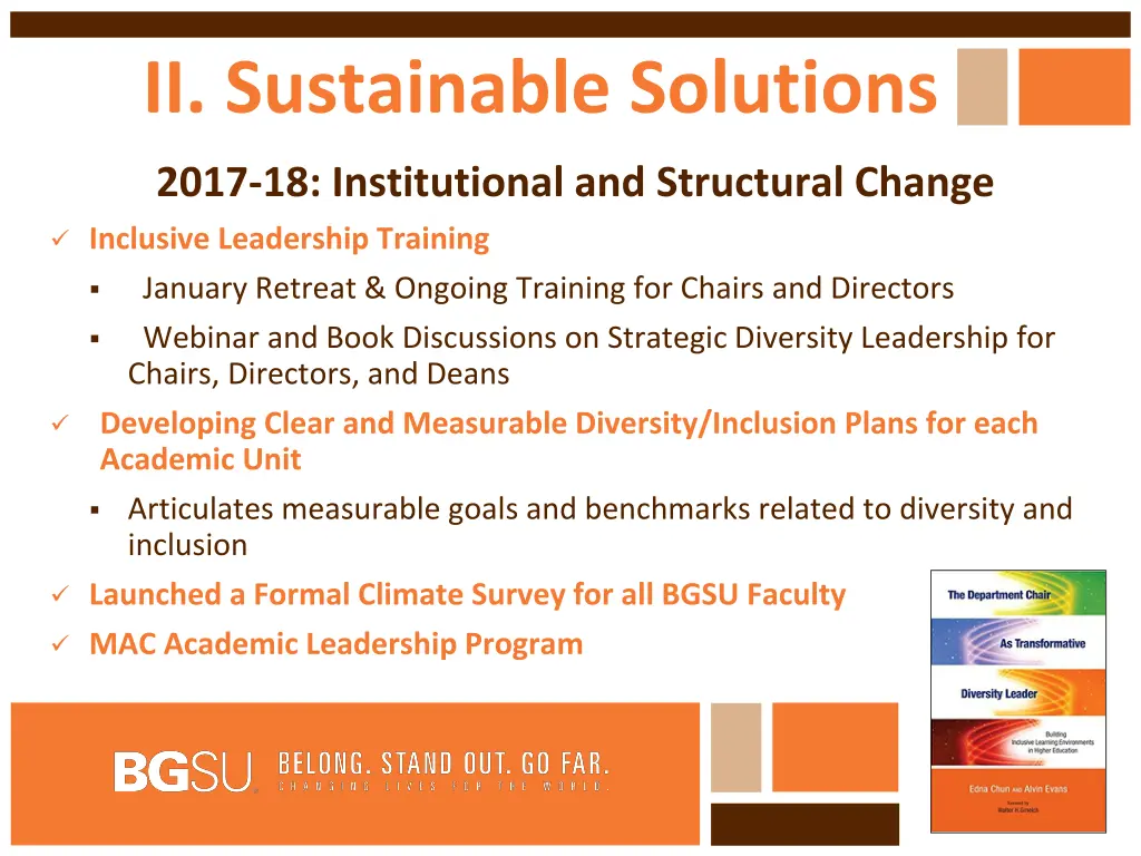 ii sustainable solutions